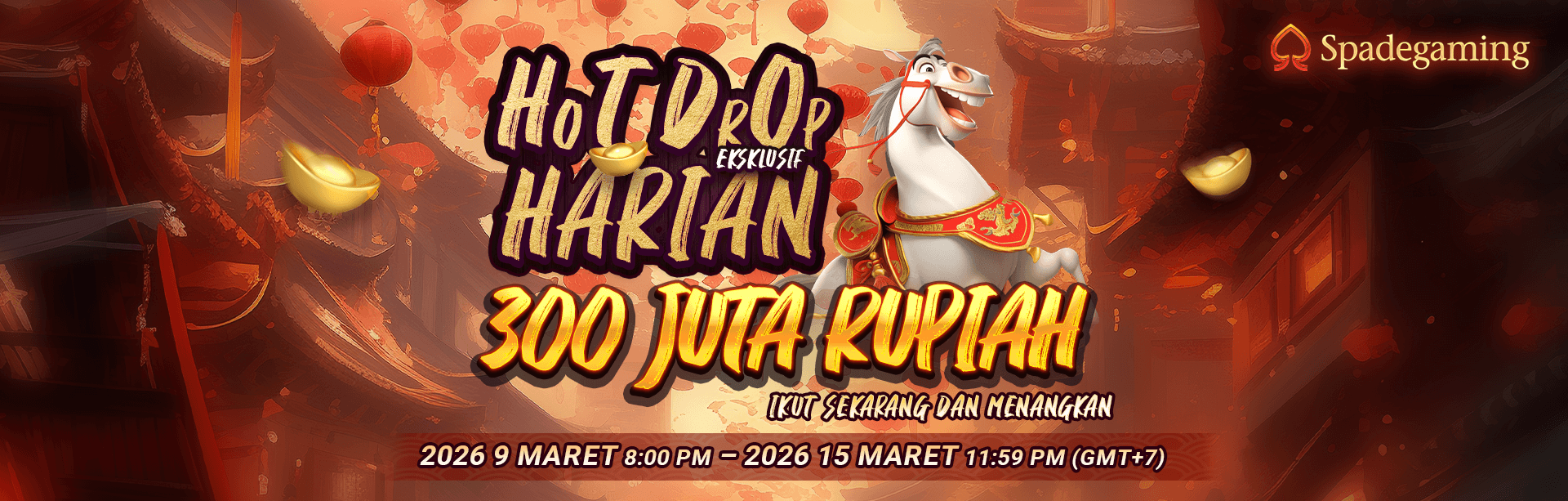 SPADEGAMING - HOT DROP HARIAN EKSKLUSIF